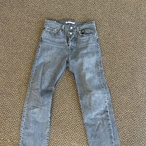 Levi’s Wedgie Straight Jean Dark Gray